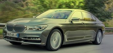 Ein BMW 730d, Ausführung 2015