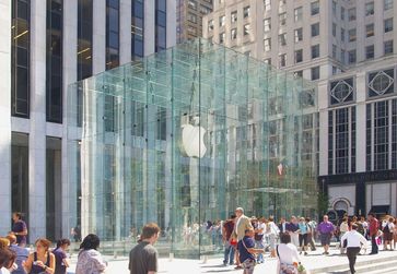 Apple Store in der New Yorker Fifth Avenue.