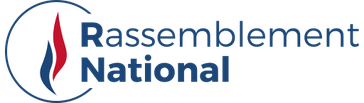 Rassemblement National (RN, deutsch Nationale Versammlung) Logo