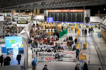 Demo gegen Abschiebung