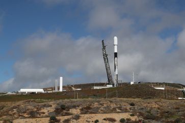 Vorbereitung zum Raketenstart der Falcon 9 Rakete von SpaceX mit dem SARah-Satelliten auf der Vandenberg Space Force Base in Kalifornien, am 18.06.2022. Bild: Bundeswehr/Dirk Bannert Fotograf: Dirk Bannert