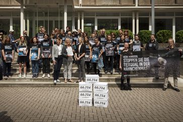 Bild: "obs/Animal Equality Germany/Timo Stammberger"