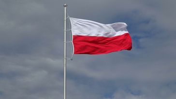 Polnische Flagge (Symbolbild)