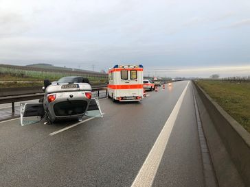 Übersicht Unfallstelle Bild: Polizei