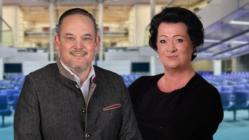 Martin Reichardt und Birgit Bessin (2025) Bild: AfD Deutschland