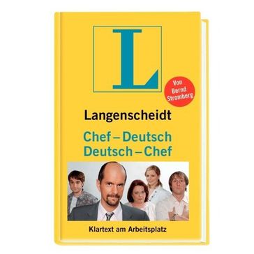 Langenscheidt Sprachführer "Chef-Deutsch/Deutsch-Chef" von Bernd Stromberg, Bildquelle: obs/Langenscheidt KG