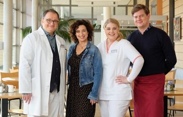 Hans-Peter Brenner (Michael Trischan), Linda Schneider (Isabel Varell), Miriam Schneider (Christina Petersen), Jakob Heilmann (Karsten Kühn)