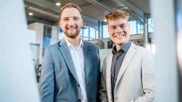 Jan Kleinmann und Marwin Gfrörer  (2025) Bild: JMVision GmbH Fotograf: JMVision GmbH