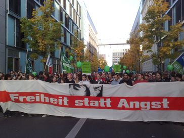 Freiheit statt Angst, am 11. Oktober 2008