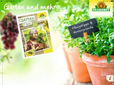Die App "Garten und mehr"  / Bild: "obs/W. Neudorff GmbH KG"