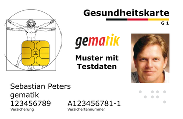 Gematik:Muster einer Elektronischen Gesundheitskarte