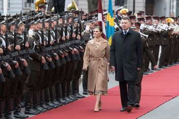 Victoria von Schweden und Kronprinz Viņas Karaliskās Augstības Zviedrijas (2018)