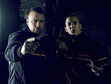 Rapper Kollegah und Farid Bang (2013), Archivbild