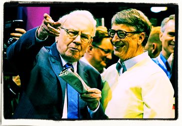 Warren Buffett und William „Bill“ Henry Gates III, Archivbild