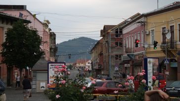 Munkasz/ukr. Mukatschewo, 27.05.2009 Bild:  tarosys, CC BY 3.0 (https://commons.wikimedia.org/wiki/File:City_Mukachevo_in_a_bad_weather_-_panoramio.jpg) / RT