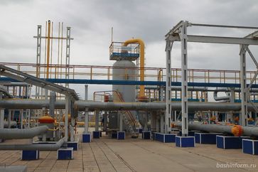 Unterirdischer Gasspeicherkomplex Kanchurinsko-Musinsky in Baschkortostan, Russland