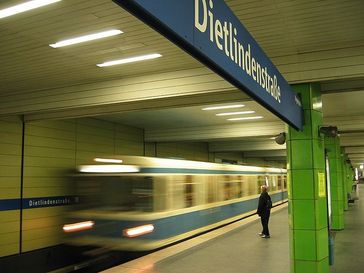 Münchner U-Bahnhof Bild: FloSch / wikipedia.org