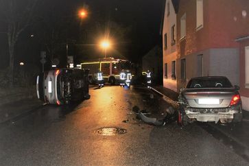 Unfallstelle Bild: Polizei