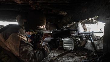 Ein Soldat der russischen Streitkräfte während der Kampfhandlungen im Gebiet Saporoschje. Bild: Sputnik / Konstantin Michaltschewski