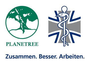 Das Logo des PLANETREE-Projekts am Bundeswehrzentralkrankenhaus Koblenz