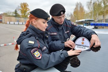 Polizei in Russland (Symbolbild)