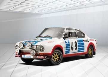 Der SKODA 130 RS  Bild: SMB Fotograf: Skoda Auto Deutschland GmbH