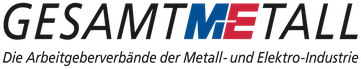 Der Gesamtverband der Arbeitgeberverbände der Metall- und Elektro-Industrie e. V., Kurzform: Gesamtmetall.
