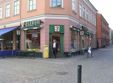 Convenience Store (7-Eleven) in Lund, Schweden
