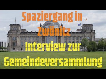 Bild: SS Video: "Spaziergang in Zwönitz - Interview zur Gemeindeversammlung" (https://youtu.be/VdgnC6K2H3Q) / Eigenes Werk