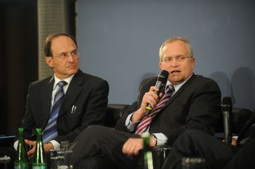 Dennis Snower (ifW) und Christoph M. Schmidt (RWI)