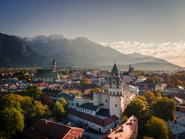 Altstadt von Hall in Tirol Bild: hall-wattens.at Fotograf: hall-wattens.at