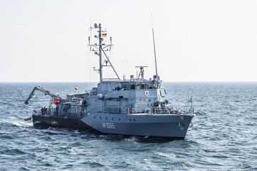 Minenjagdtboot M1065 Dillingen Bild: Bundeswehr