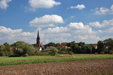 Ein Dorf auf dem Land (Symbolbild)