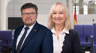 Michael Kaufmann und Christina Baum (2025) Bild: AfD Deutschland