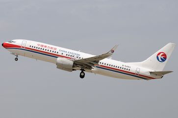 Boeing 737-800 der China Eastern im alten Farbschema (Symbolbild)