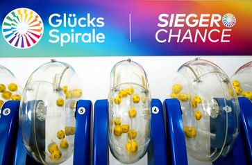 GlücksSpirale-Ziehungsgerät  Bild: SLSV Bayern Fotograf: SLSV Bayern