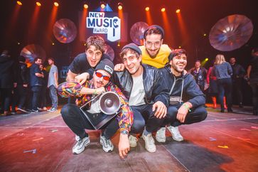 New Music Award 2017 - im Bild:  Die Gewinnerband  Leoniden Bild: rbb/Stephan Flad