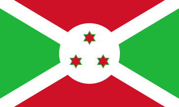Flagge  Republik Burundi