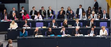 Bundeskabinett: Aktuelle Bundesregierung im Deutschen Bundestag, 2014