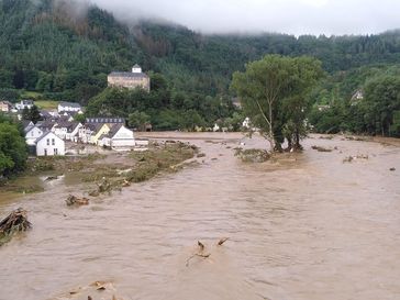 Hochwasser in Altenahr-Kreuzberg am 15. Juli 2021