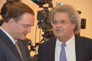 Helmut Markwort bei der Landtagswahl Niedersachsen 2013 in Hannover
