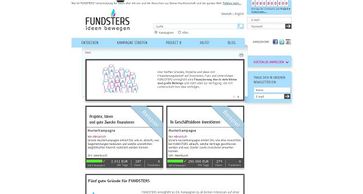 Screenshot "www.fundsters.de"