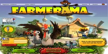Screenshot von "Farmerama"