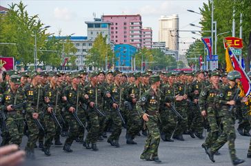 Militärparade in Pjöngjang (2015)