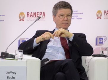 Archivbild: Jeffrey Sachs. Bild: Alexander Astafyev / Sputnik