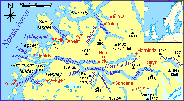 Bremanger: Der Nordfjord und seine Umgebung