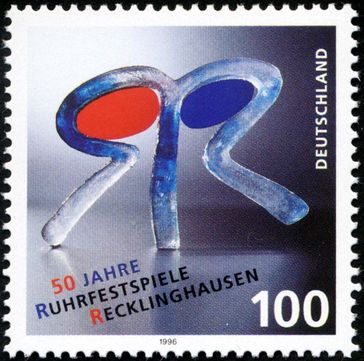 50 Jahre Ruhrfestspiele: Briefmarke der Deutschen Post 1996