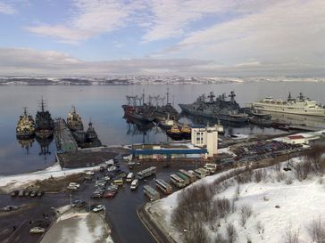 Hafen von Seweromorsk