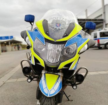 Polizeimotorrad Bild: PP Südosthessen