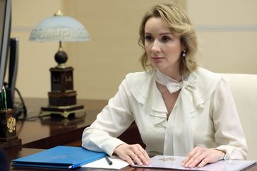 Russische Kinderrechtsbeauftragte Maria Lwowa-Belowa (2023) Bild: Michail Metzel / Sputnik